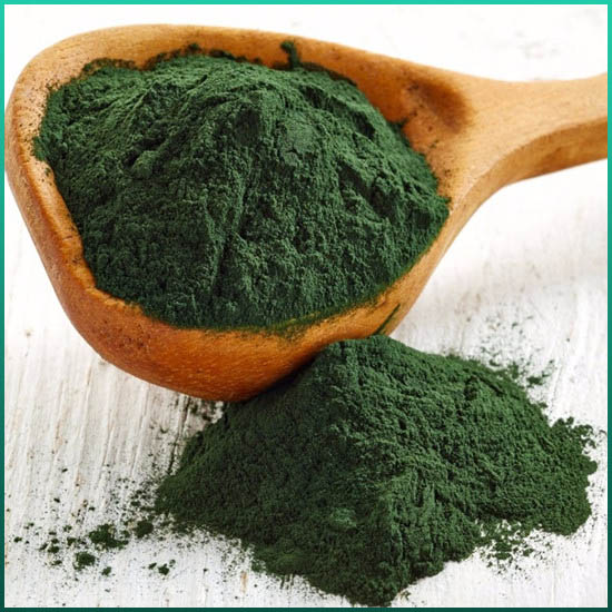 Spirulina ateratzea